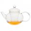 MIKO (LA) heat resistant glass teapot with lid and premium glass strainer 0,8 L