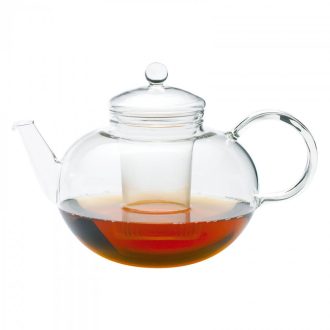   MIKO (G) heat resistant glass teapot with lid and glass strainer 2 L