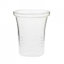 MIKO (LA) heat resistant glass teapot with lid and premium glass strainer 2 L