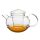 SOMA (G) heat resistant glass teapot with lid and glass strainer 0,8 L