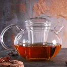 SOMA (G) heat resistant glass teapot with lid and glass strainer 0,8 L