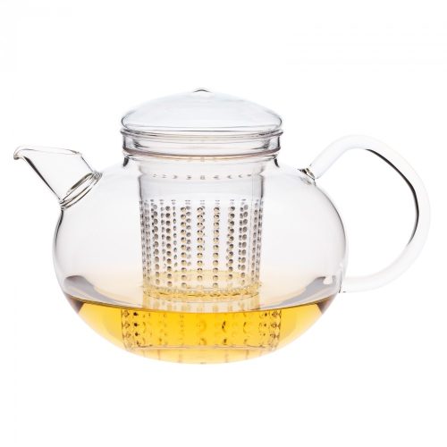 SOMA (P) heat resistant glass teapot with lid and plastic strainer 1,2 L