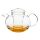 SOMA (G) heat resistant glass teapot with lid and glass strainer 1,2 L