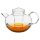 SOMA (G) heat resistant glass teapot with lid and glass strainer 2 L
