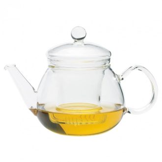   PRETTY TEA I (G) heat resistant glass teapot with lid and glass strainer 0,5 L