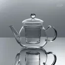PRETTY TEA I (G) heat resistant glass teapot with lid and glass strainer 0,5 L