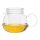 PRETTY TEA II (G) heat resistant glass teapot with lid and glass strainer 0,5 L