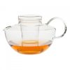 KANDO (LA) heat resistant glass teapot with lid and premium glass strainer 1,2 L