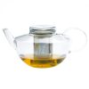 OPUS (S) heat resistant glass teapot with lid and stainless steel strainer 1,2 L
