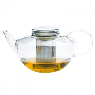   OPUS (S) heat resistant glass teapot with lid and stainless steel strainer 1,2 L