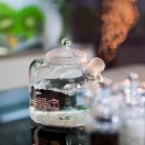 CLASSIC heat resistant glass water kettle 1,75 L, with glass lid