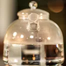 CLASSIC heat resistant glass water kettle 1,75 L, with glass lid