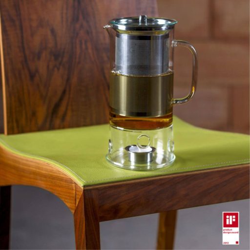 SIGN teapot 0,6 L with integrated tea warmer