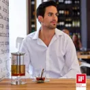 SIGN teapot 1,2 L with integrated tea warmer