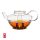 LUMOS lighting teapot 1,2 L, with lid and tea warmer