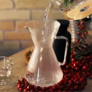 MORA (S) heat resistant glass teapot with lid and stainless steel strainer 1,5 L