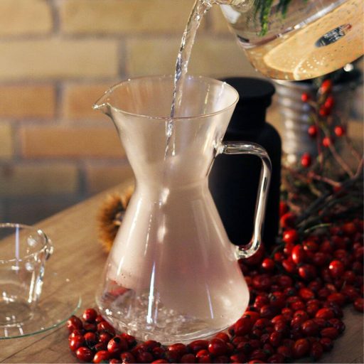 MORA (S) hőálló üveg teáskanna, kiegészítőkkel 1,5 L