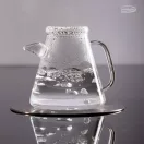 VESUV heat resistant glass water kettle 1,1 L, with glass lid