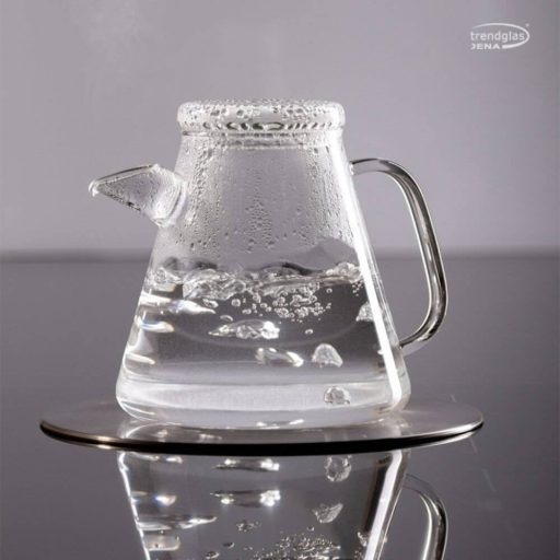 VESUV heat resistant glass water kettle 1,1 L, with glass lid