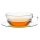 MEDIO heat resistant glass cup wit saucer 0,3 L