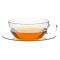 MEDIO heat resistant glass cup wit saucer 0,3 L