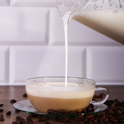 MEDIO heat resistant glass cup wit saucer 0,3 L