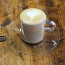 COSTA G Coffee glass 0,15 L, with glass saucer (2pcs/box)