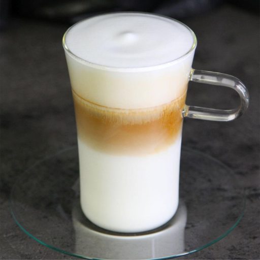 COSTA G Coffee glass 0,3 L, with glass saucer (2pcs/box)