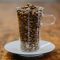 COSTA C Coffee glass 0,3 L, with porcelain saucer