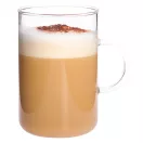 OFFICE XL heat resistant glass mug without decor 0,6 L