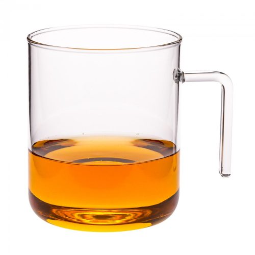 OFFICE DOT heat resistant glass mug without decor 0,4 L