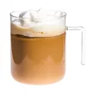OFFICE DOT heat resistant glass mug without decor 0,4 L