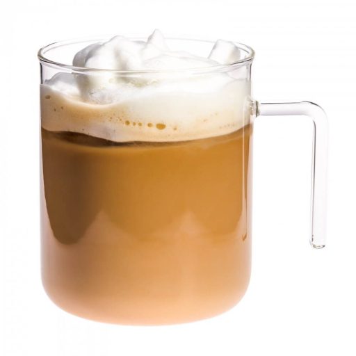 OFFICE DOT heat resistant glass mug without decor 0,4 L