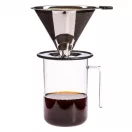 OFFICE DOT XL heat resistant glass mug without decor 0,6 L