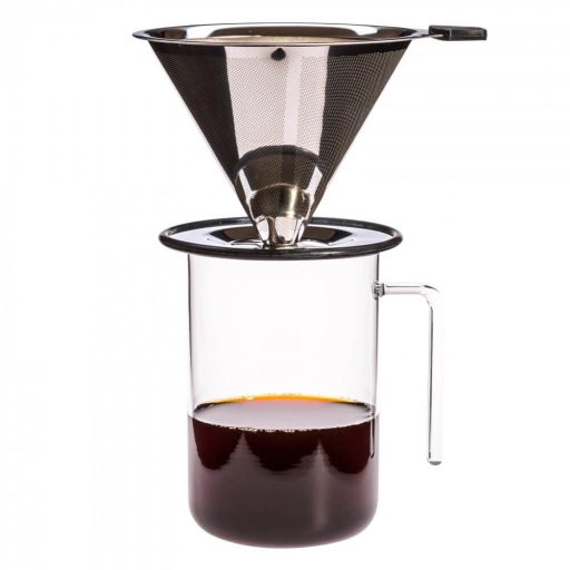 OFFICE DOT XL heat resistant glass mug without decor 0,6 L