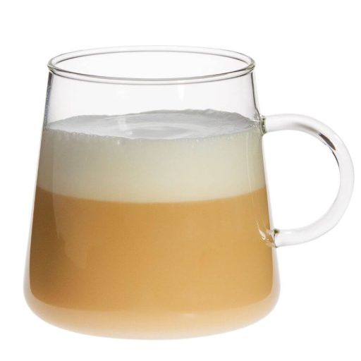 CONUM heat resistant glass mug 450 ml