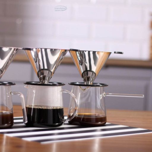 IBRIK heat resistant glass coffee pot 0,5 L