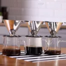 FOR TWO kávécsepegtető üvegből, fém szűrővel 500 ml (3 csésze)
