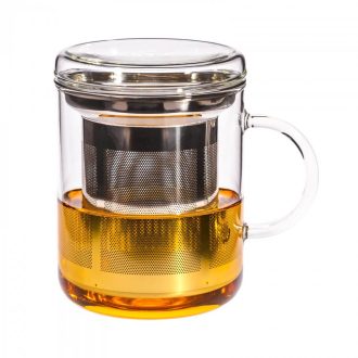  ZYCLO (S) hőálló üveg teáskanna, kiegészítőkkel 300 ml