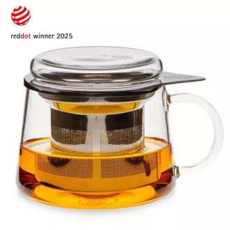   CONUM teáskanna hőálló üvegből, tetővel és szűrővel 400 ml