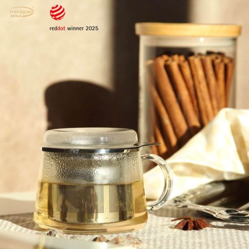 CONUM heat resistant glass mug 450 ml