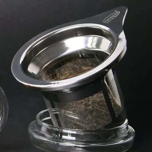 CONUM teáskanna hőálló üvegből, tetővel és szűrővel 400 ml