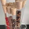 Test tube, 60x160mm, with cork stopper