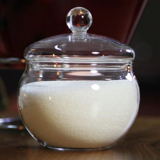 Sugar jar MIKO 250 ml, with lid