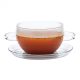 HOT POT hőálló üveg leveses csésze üveg alátéttel 400 ml