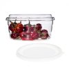 Microwave glass dish CENTRIC -S- 0,5 liter, with glass and plastic lid