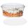 Microwave glass dish CENTRIC - L- 1,6 liter, with glass and plastic lid