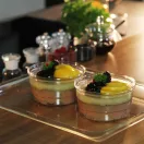 Microwave glass dish set CENTRIC GP,  with glass and plastic lids