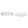 Storage jar set H80, with plastic ang glass lids 0,4 L (4db/dob)