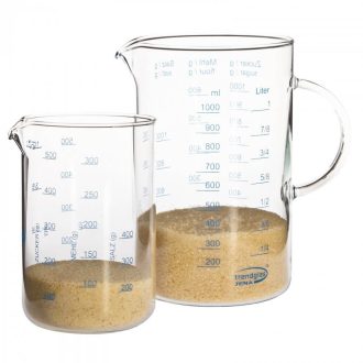 Üveg mérőedény szett 1 L / 500 ml